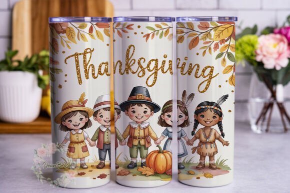 Pilgrim Native Kids Fall 20oz Tumbler