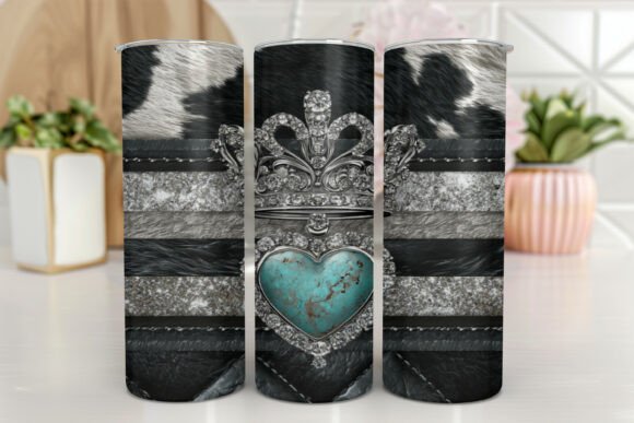 Purple Diamond Glam Quilted Tumbler PNG